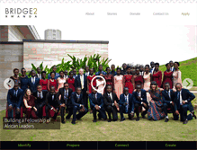 Tablet Screenshot of bridge2rwanda.org